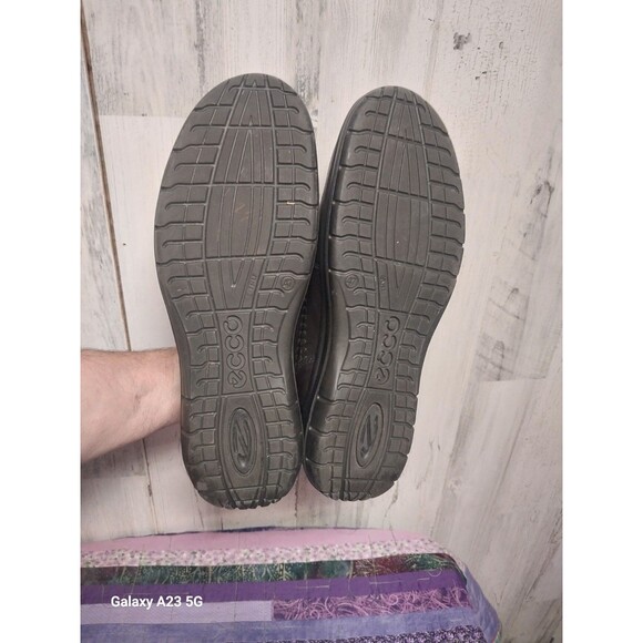 Ecco Moc Toe Brown Leather Shoes Comfortable, Men's 47 (13-13.5) - Picture 2 of 9